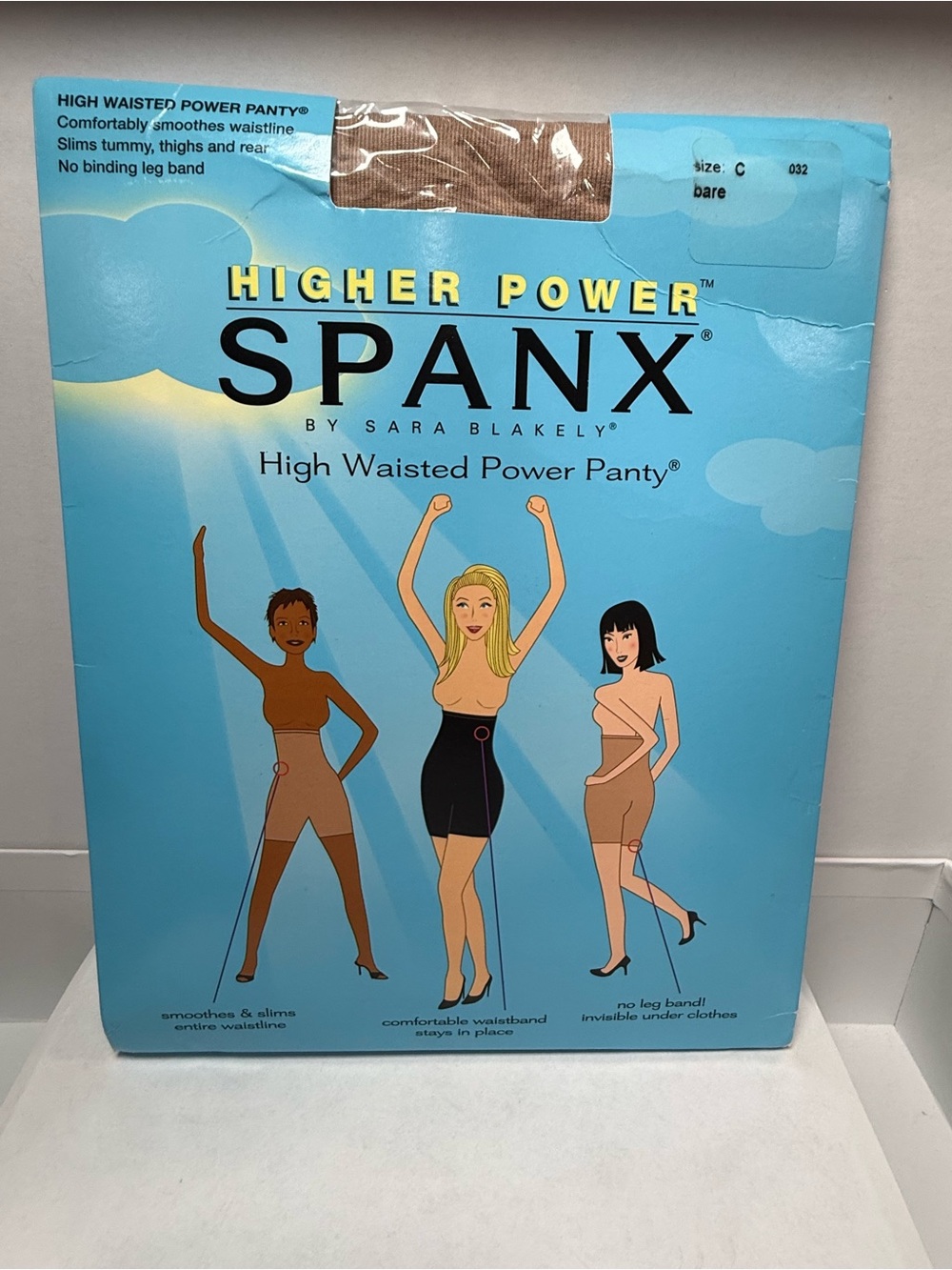 SPANX Higher Power High Waisted Power Panty Shapewear Nude Size C Style A41687